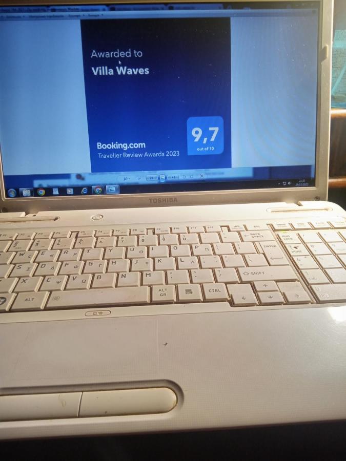 Villa Waves Agios Ioannis Diakoftis Ngoại thất bức ảnh